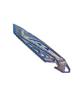 Dope Multitool Pry Bar Bottle Opener For Camping And Outdoors with crowbar design, iridescent metal finish, keychain friendly
