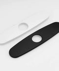 10 Inch Stainless Steel Hole Cover Deck Plate Escutcheon For Bathroom Or Kitchen Faucet Single Hole To Two Or Three Hole Adapter Black Finish