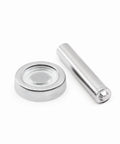 Heavy Duty Snaps And Tool Kit With Sixty Sets Of Five Eighth Inch Nickel Post And Stud Fasteners And Hand Tools For Sewing Jackets Coats Bags And DIY Crafts