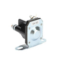 Heavy Duty 12V Starter Relay For Lawn Mowers And Tractors, solid metal construction, single unit with mounting bracket visible.