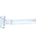 12 Inch Offset Bent Strap Hinge for RV Enclosed Cargo Trailer Doors Beefy Heavy Duty Metal Trailer Door Hardware