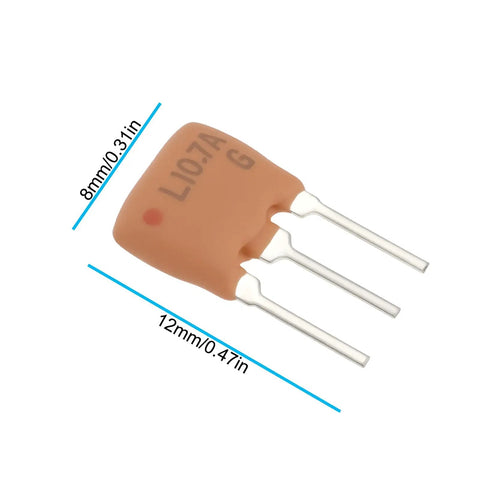 10 Pack Ceramic IF Filter SFE 10.7MA For FM Radio And Wireless Communication Gear Analog Signal Processing 10.7 MHz in detail view