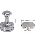Acoustic Guitar Panel Repair Magnet With Handle For Cracked Panel Fixes, showing dimensions and metal construction.