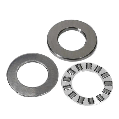 Premium Outboard Needle Thrust Bearing Kit Fits 36 40HP Boat Engines For Smooth Shifting And Easy Install With Standard Tools Tough Material Resists Wet Conditions Keeps Gearbox Crisp No Downtime Saves Money Fixes Drop In Kit Rock Solid Choice. three-piece steel thrust bearing kit