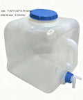 20L Collapsible Water Container With Wide Mouth For Easy Refill And Thorough Cleaning FDA Compliant BPA Free Leak Proof Water Jug