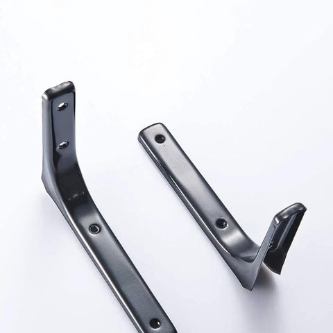 Built Tough Steel Floating Shelf Brackets Heavy Duty Wall Mount Bracket For Modern Home Decor And Diy Storage Solutions Rust Proof Cold Rolled Iron with sleek finish.