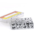 Pro Grade 700 Pcs Watch Crown O Ring Kit With 12 Sizes From 1.4mm To 2.8mm Rubber Gaskets for watch repair in storage box