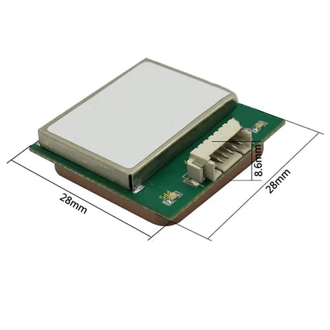High Precision GPS Tracking Module For Vehicles And Drones With Pro Grade Built In Ceramic Antenna M8030 Chip dimensions