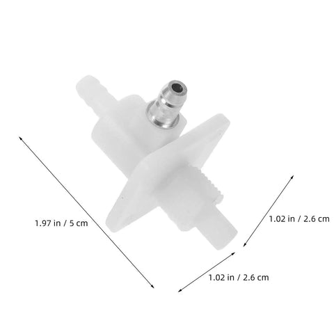 Hydrogen Oxygen Machine Flow Control Valve With Leakproof Seal And Precision Water And Air Adjustment, Durable Plastic Housing