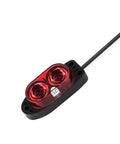 Diffuse Reflection Photoelectric Switch Proximity Sensor With Versatile NPN Or PNP Output, Detects Clear And Opaque Objects Non-Contact, Great For Industrial Automation, Conveyor Lines, And Robotic Systems, black cable