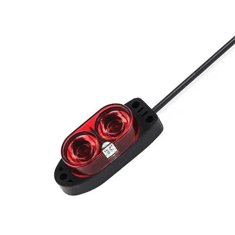 Diffuse Reflection Photoelectric Switch Proximity Sensor With Versatile NPN Or PNP Output, Detects Clear And Opaque Objects Non-Contact, Great For Industrial Automation, Conveyor Lines, And Robotic Systems, black cable