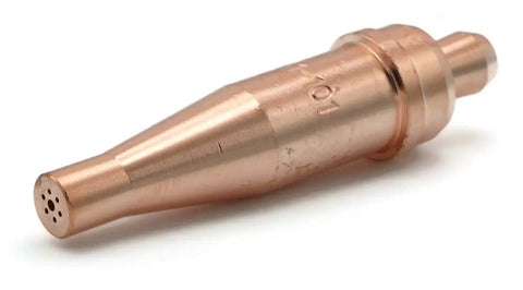 Single piece tip from Scorpion Tip Acetylene Cutting Torch Kit For Victor Style Torches, copper, Series 1 Type 101