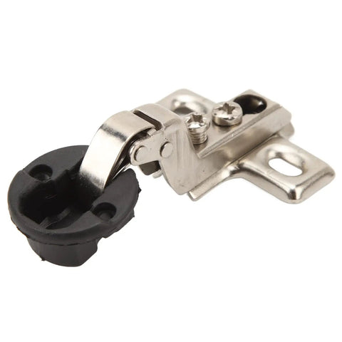 Fifty Pack Half Inch Overlay Concealed Cabinet Hinges With Self Closing Soft Close Damper For Glass Cabinets And Bookcase Doors