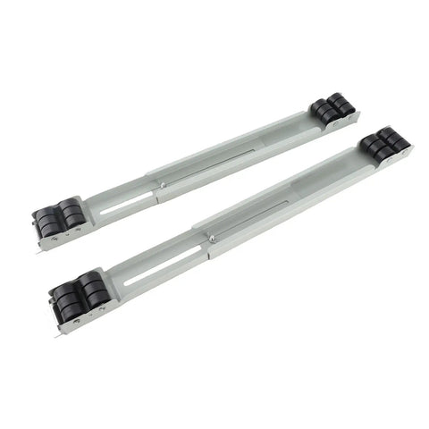 Heavy Duty Appliance Rollers With 12 Smooth Wheels And Brakes For Moving Heavy Washing Machines Or Fridges, parts of retractable roller frame.