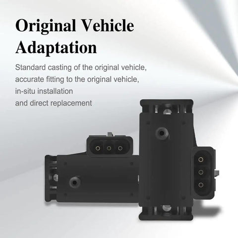 MAP Sensor Replacement For OE 12569240 16137039 16017460 SU105, black plastic, original vehicle fit