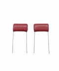 Metallized Polypropylene Film Capacitors Kit, 20 Pieces, CBB22 Style, 630V, 0.1uF 104J, shown in red housing with leads.