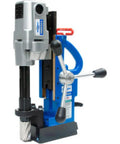 115 Volt Portable Magnetic Drill Delivering Badass Cutting Power With Two Inch Depth Range And Seven Sixteenths To One Half Inch Capacity, lightweight tool for steel.