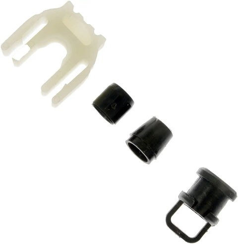 Automatic Transmission Shift Cable Bushing Kit Four Piece Set With Retaining Clamp Straight And Tapered Bushings Installation Handle
