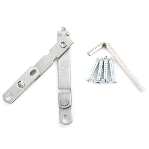 Stainless Steel Window Restrictor Stopper For Your Pad Security Keeps Airflow And Light No Need To Remove Existing Accessories
