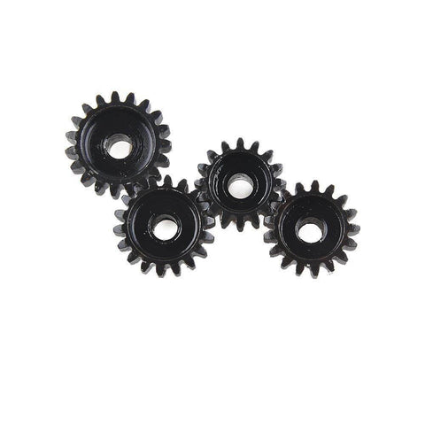 Mod 1 Pinion Gear 5mm Bore 16T 17T 18T 19T 1 8th Scale Beefed Up Steel Pinion For 5mm Shaft RC Cars Universal Fit