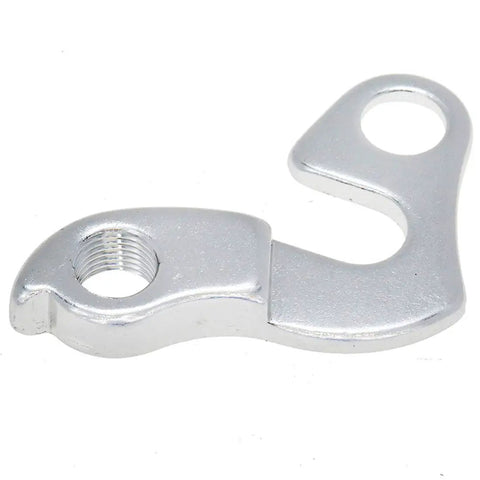 Two Pack Bicycle Derailleur Hanger With M9 Thread For Emergency Repairs, aluminum alloy, close-up view
