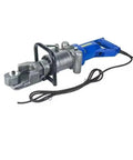 Heavy Duty 1200W Electric Rebar Cutter And Bender Machine For 16mm Steel, portable tool with a blue handle and fatigue-resistant body.