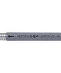 Top Shelf Flexible Metal Conduit Roll 80 Ft Long Solid Steel Build For Pro Builders Handling Heavy Duty Wiring Tasks Around Town Going The Distance Without A Sweat At One Inch, 1/2 inch diameter gray steel conduit.