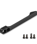Tough As Titanium Pocket Clip With 2 Pairs Screws For Mini Praxis Qubit Vision FG Buster FG Sokoke And Button Lock Elementum II Knives T003D Black Premium