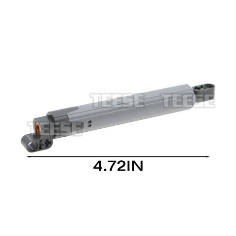 Five Pack Linear Actuators With Axle And Pin Connectors For Technic Builds, Replacement Parts For MOC Cars And Trucks, 4.72in size