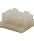 Front view of Your Go-To Bi-Fold Door Guide Cap Nylon Replacement For One Quarter Inch Rod Or Pin Fits Alliance Bi-Fold Doors And Other Brands