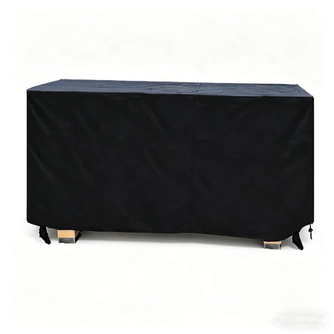 Outdoor Coffee Table Cover 48 Inch Long 24 Inch Wide 28 Inch High Waterproof Windproof Garden Furniture Cover for Rectangle Patio Tables Durable Oxford Cloth With Silicone Inner Layer Fits Most Rectangular Sets
