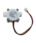 Three Eighths Inch BSPT Hall Effect Water Flow Sensor Flowmeter For Home Appliances Food Grade Plastic 0.3 To 10 Liters
