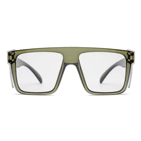 Solid Z87 Compliant Safety Glasses Featuring Kickass Photochromic Transition Lenses With Slick Removable Side Shields For Heavy Duty Impact Protection And Smooth UV400 Anti Blue Light Filters