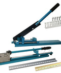Rail Cutter Tool For Slotted Aluminum With Double Groove Design And 50cm Measuring Ruler Manual Guide for precise din rail cutting