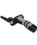 Heavy Duty Electric Mini Belt Sander With Knockout Rubber Grip And Variable Speed For smooth wood metal polishing, compact design.