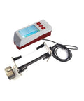 Top Shelf Digital Surface Roughness Tester Portable Precision Gauge with display, for metal finish checks on various surfaces.