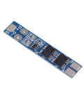 Rock Solid 2S BMS Protection Board for 7.4V 8.4V lithium ion batteries, compact PCB for 18650 DIY mods and solar light fixes.