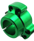 Lightweight Billet Rear Wheel Hub For Drift Trike And Go Kart 1-1/4 Inch Green Racing drum kit lightweight aluminum design.