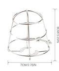 Heavy Duty Stainless Steel Fire Sprinkler Head Guard And Top Tier Protective Cage, 8cm tall, 7cm wide, for 1/2 inch and 3/4 inch units.