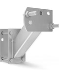Heavy Duty Trailer Spare Tire Carrier Mount for Utility and Boat Trailers Holds Up To 120 Lbs Fits 4 and 5 Lug Wheels Bracket