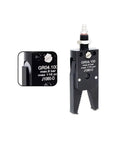 Pneumatic Arm Gripper Clamp For Injection Molding And Robot Automation, Mini A Thread Fixture With Male And Female Connectors, close-up view