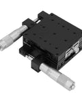 XY Linear Stage 80x80x40mm With Pro Grade Micrometer Manual Precision Translation Cross Roller Bearing Sliding Table