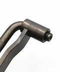 Close-up of Universal Motorcycle Engine Valve Screw Wrench 10MM Hex 3.5MM Square Drive, chrome vanadium steel tool detail.