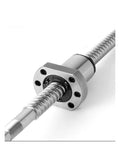 Anti-Backlash SFU3205 Ball Screw With Nut 300mm Length for ultra smooth, high-precision CNC linear drive, close-up view