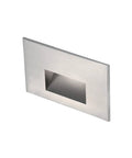 12V Horizontal Indoor Outdoor Step And Wall Light With Built In LED In Stainless Steel Built For Real Life 3000K Warm White IP66 Weatherproof Landscape Lighting For Paths And Walls