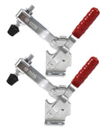 Two Pack Welding Toggle Clamps Set For Woodworking And Welding Jigs Quick Fixed Iron Clamps With Ergonomic Handles Heavy Duty Hold Downs