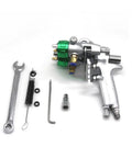 Professional Pneumatic Paint Sprayer Featuring Dual Nozzle Spray Gun Plus Precision Point Three Millimeter Tip with tools.