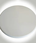 Solid Wood Lazy Susan Turntable Delivering Smooth As Butter Swivel Spin For Dining Tables Large Rotating Serving Tray top view.