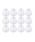 SEIWEI 20 Pack Insulating Pen Bushings Non Stick For CA Finish, 14x11mm 60 Degree Cone Shape Taper, white PE plastic