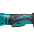 Side view of Cordless 18V 3/8 Inch Angle Drill With Variable Speed 0-1800 RPM, Keyless Chuck, 121 In-Lbs Max Torque, Tool Only.